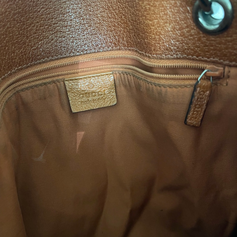 GUCCI Beige/light Brown  GG Canvas Tote bag - Picture 3 of 13